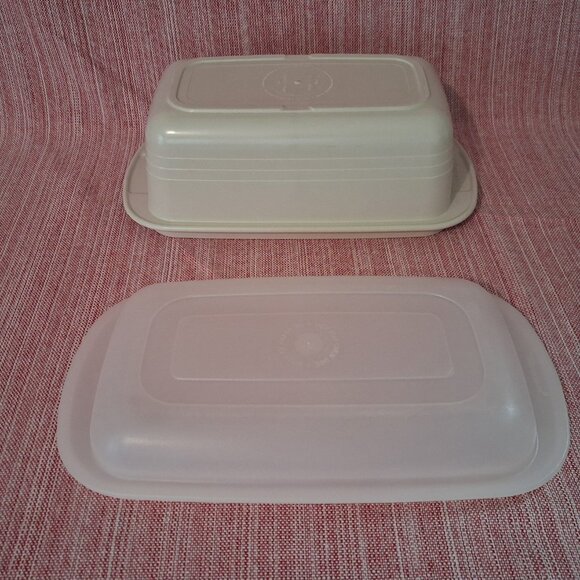 Tupperware Ultra 21 Oven Safe Bread Loaf Pan Lid Seal 2 qt 9x5x3.5 USA 2 pc. Set - Picture 4 of 11
